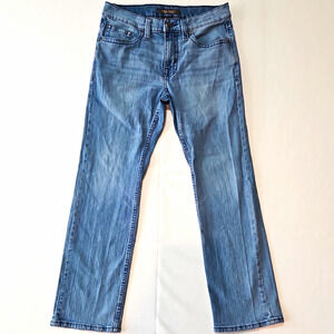 Cody James Men’s Blue Light Wash Denim Jeans Slim Straight Stretch 30x30